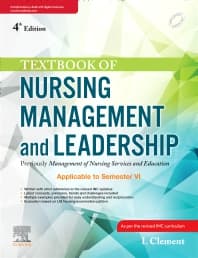 Textbook of Nursing Management and Leadership