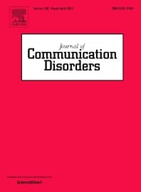Image - Journal of Communication Disorders