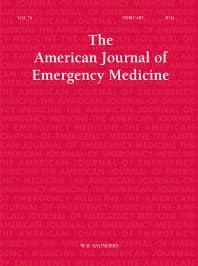Image - American Journal of Emergency Medicine