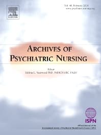 Image - Archives of Psychiatric Nursing