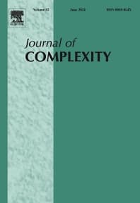 Image - Journal of Complexity