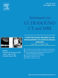 Image - Seminars in Ultrasound, CT and MRI