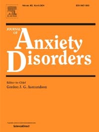 Image - Journal of Anxiety Disorders