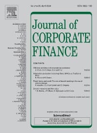 Image - Journal of Corporate Finance
