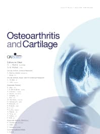 Image - Osteoarthritis and Cartilage