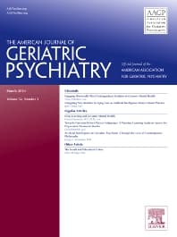 Image - The American Journal of Geriatric Psychiatry