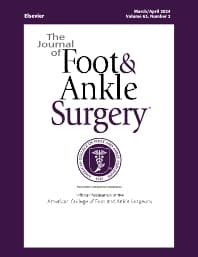 Image - The Journal of Foot & Ankle Surgery