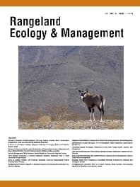 Image - Rangeland Ecology & Management