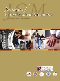 Image - Journal of Chiropractic Medicine