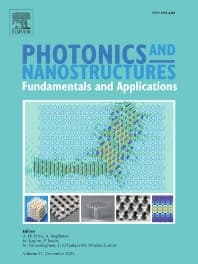 Image - Photonics and Nanostructures - Fundamentals and Applications
