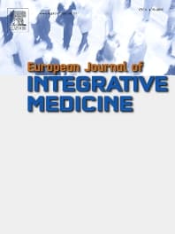Image - European Journal of Integrative Medicine