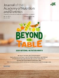 Image - Journal of the Academy of Nutrition and Dietetics