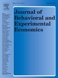 Image - Journal of Behavioral and Experimental Economics