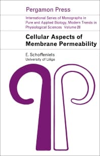 Image - Cellular Aspects of Membrane Permeability