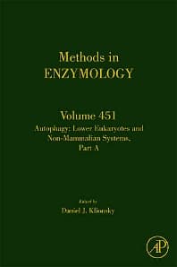 Image - Autophagy: Lower Eukaryotes and Non-Mammalian Systems, Part A