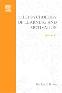 Image - Psychology of Learning and Motivation