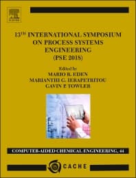 Image - 13TH INTERNATIONAL SYMPOSIUM ON PROCESS SYSTEMS ENGINEERING – PSE 2018, JULY 1-5 2018