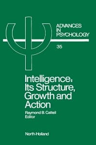 Image - Intelligence: Its Structure, Growth and Action